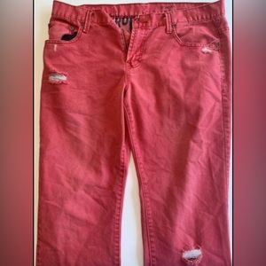 Aeropostale red jeans